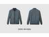 Men's Reversible All-Purpose Jacket - Autumn Workwear Style with Baseball Collar and Pockets
