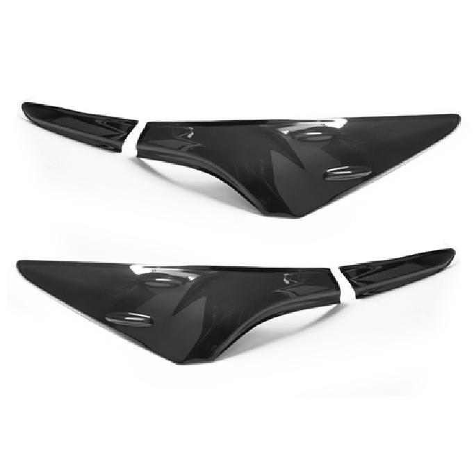 Rear Tail Light Lamp Acrylic Smoky Black Cover Trim For 2018- Toyota Camry