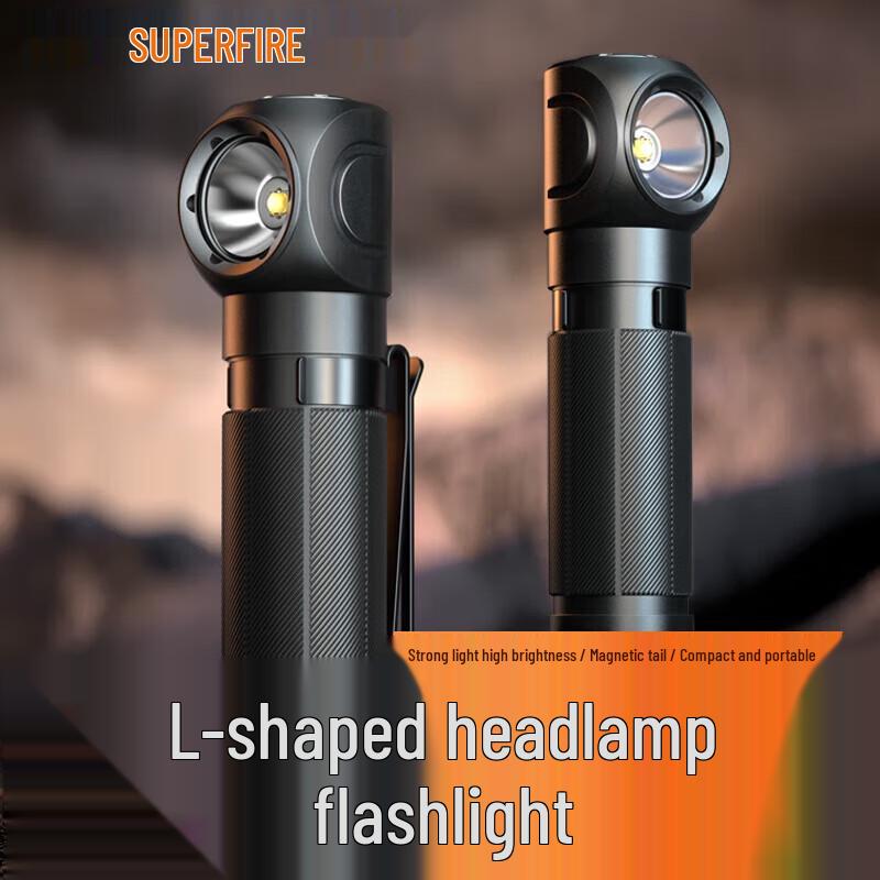 

Shenhuo TH04-S Rechargeable 2-in-1 Headlamp & Flashlight