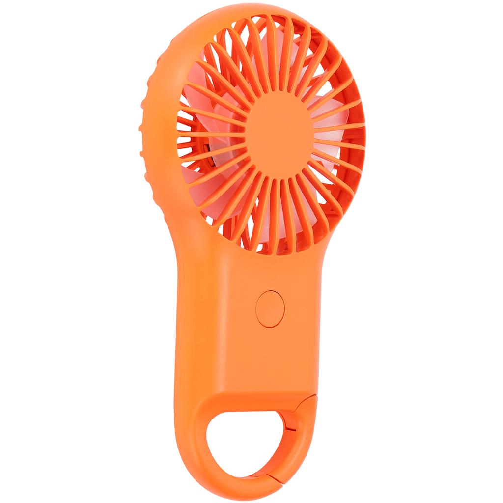 USB Charging Handheld Portable Fan 3 Speed     Fashionable Carabiner Fan