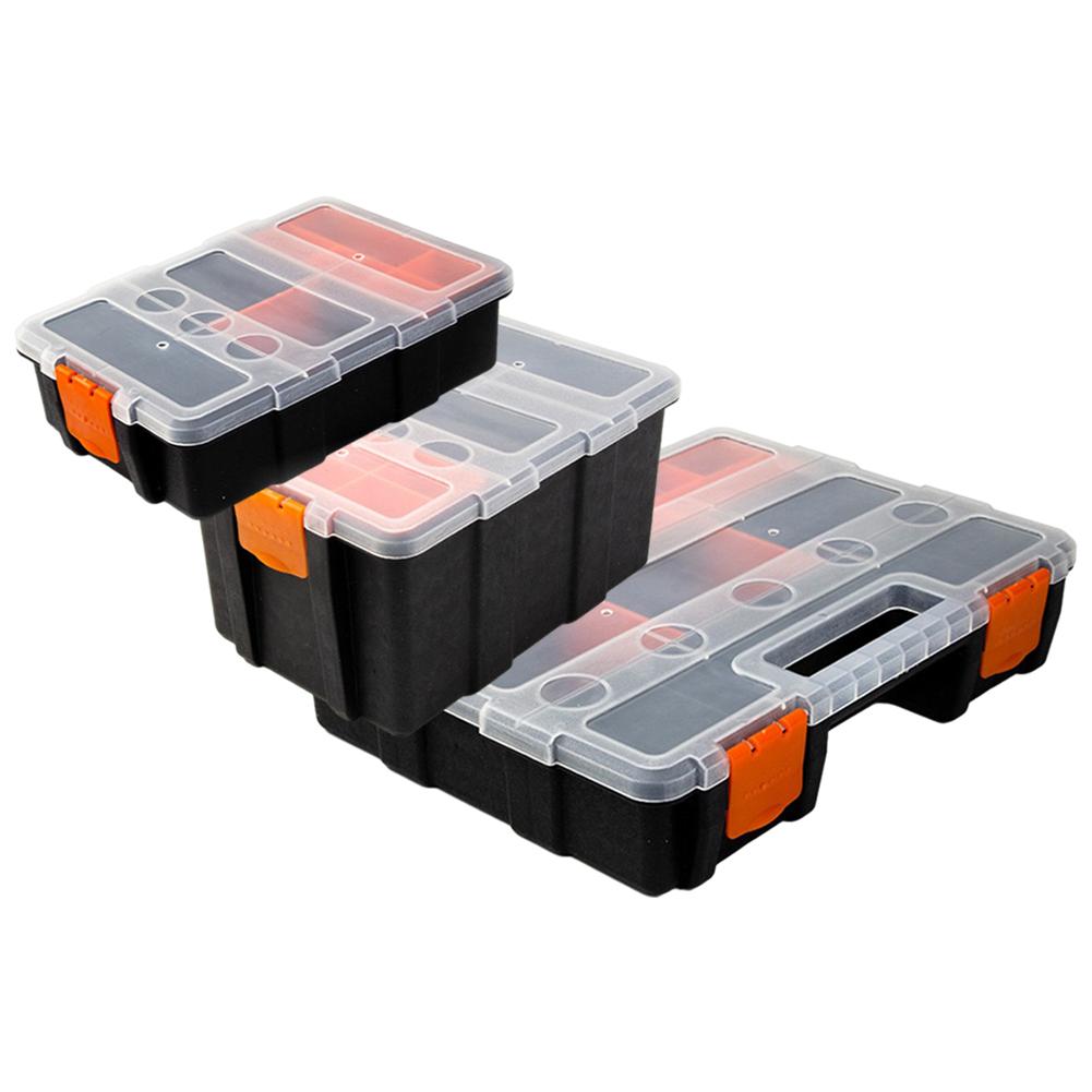 Hardware Parts Plastic Storage Box Toolbox Organizer Package Content Part Name