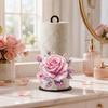Wooden Roll Paper Towel Holder Cat Dog Vertical Napkins Rack  Kitchen Countertop