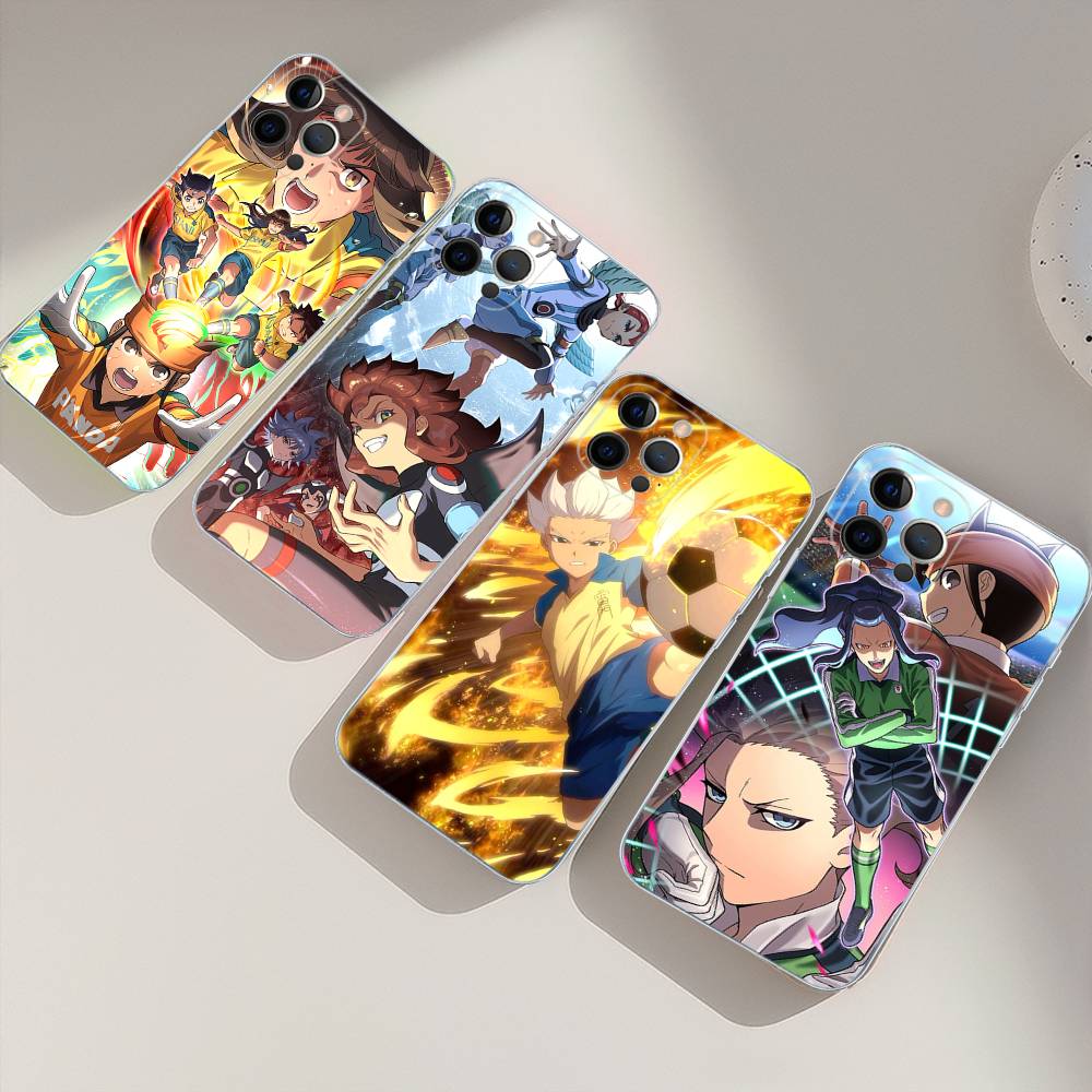 Axel Blaze Firestorm Inazuma Eleven Anime Phone Case For iPhone 11 13 16 12 17 14 15 Pro Max Plus Soft Clear Back Cover Coque