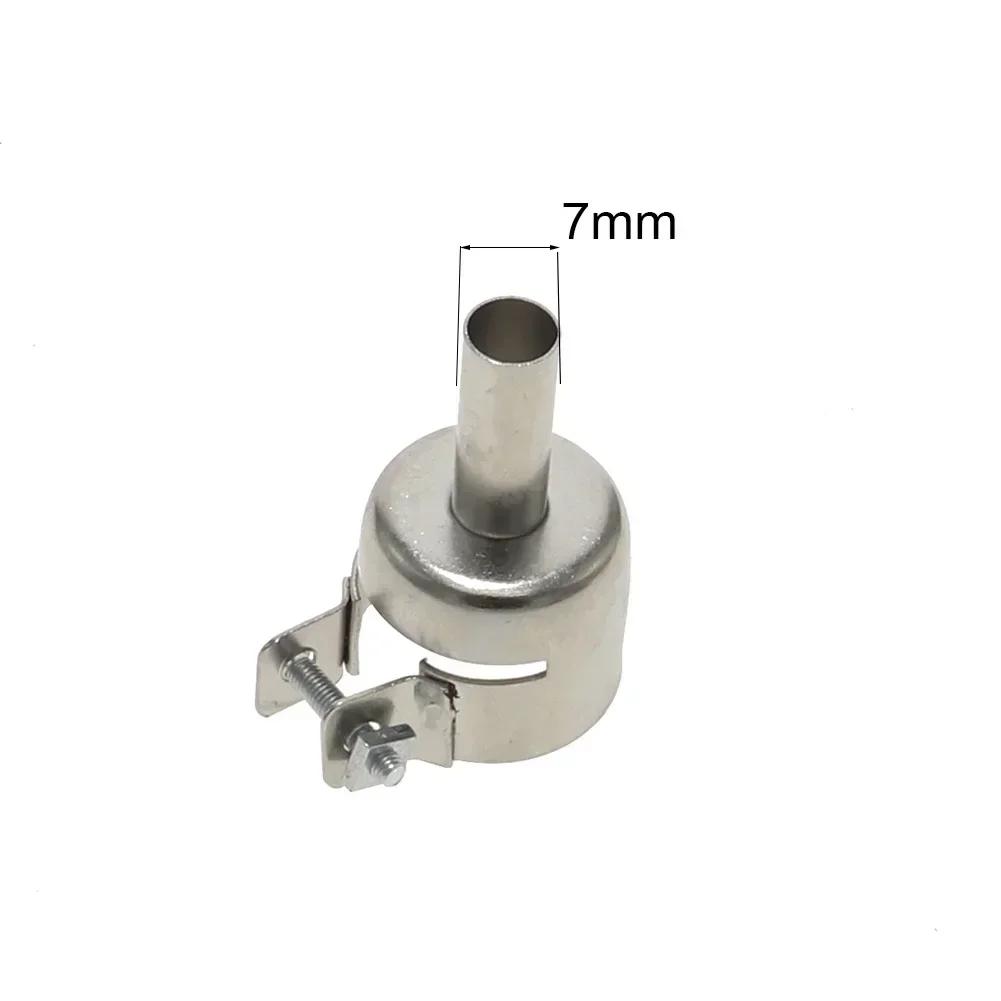 Hot Air Nozzle Welding Nozzle Soldering Station 1pc 3-12mm Silver Stainless Steel Aoyue 906 For 850 And 852D Series