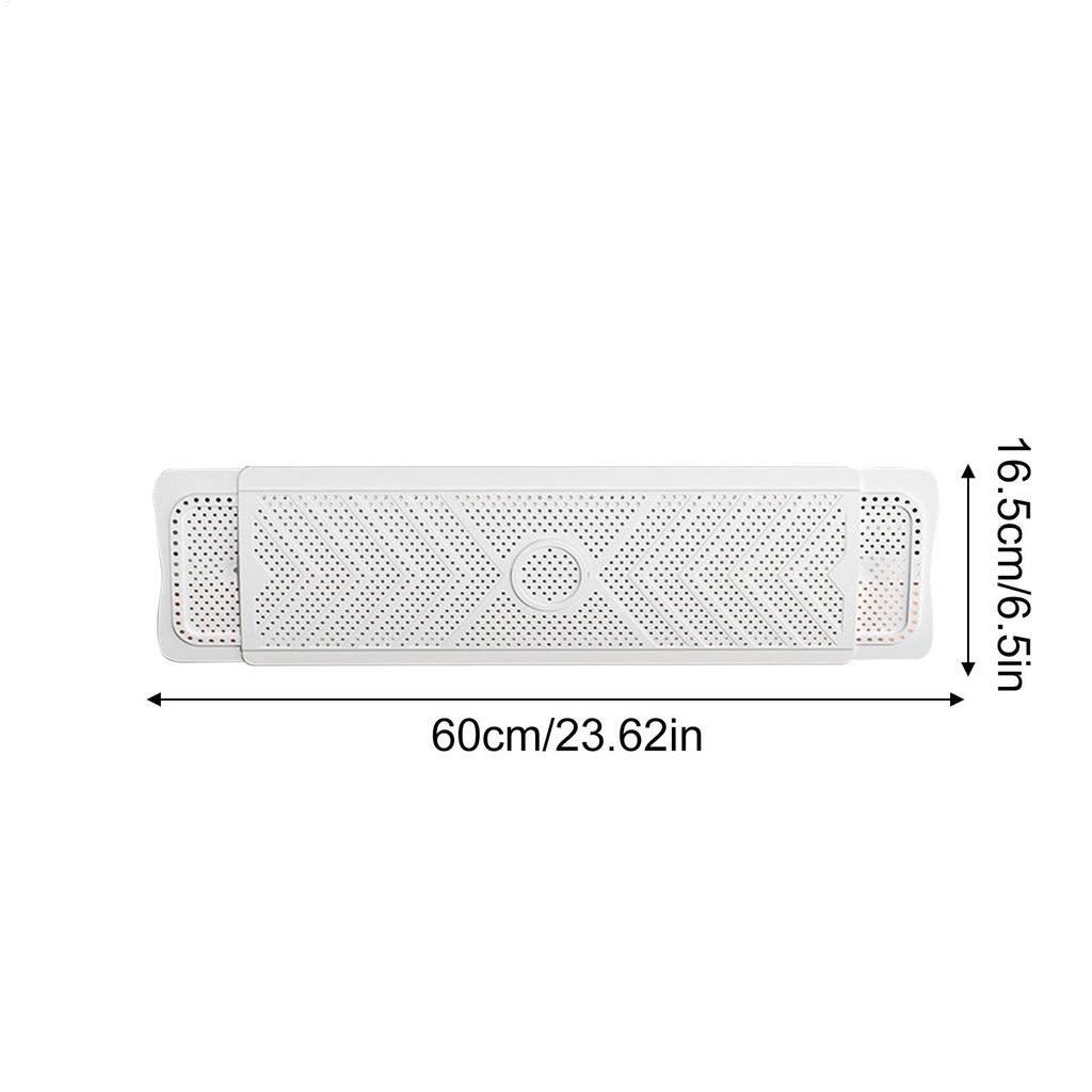 Air Conditioning Windshield Adjustable Air Conditioner Wind Deflector Anti-Direct Blowing Wall-Mounted AC Air Outlet Baffle