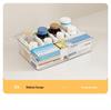 Retractable Fridge Door Organizer: Multi-Use Seasoning Divider & Anti-Tip Shelf