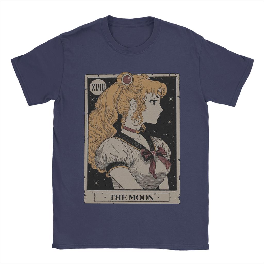 Sailors Moons TShirts for Men  Crazy Pure Cotton Tees O Neck Short Sleeve T Shirts Gift Idea Clothing