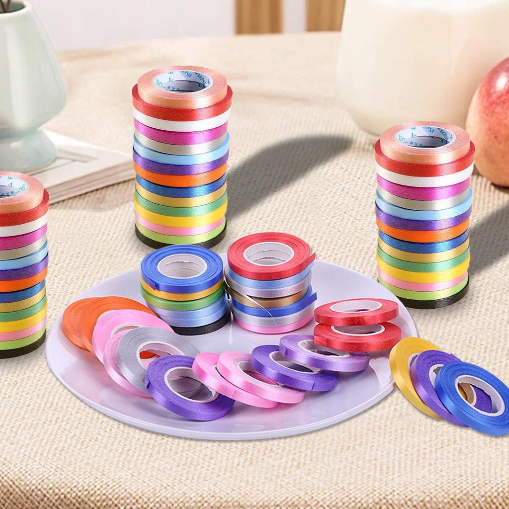 Balloon Chain and Decoration Kit with Ribbon, Glue Dots, Knotting Tool, and Accessories