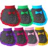 Cotton Half Apron Small Dot Hotel Apron Fashion Working Clothes  For Women Girls