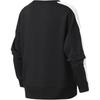 Puma Classics T7 Crew Regular Fit Logo Print Sweatshirt Women tops Black 599226-01