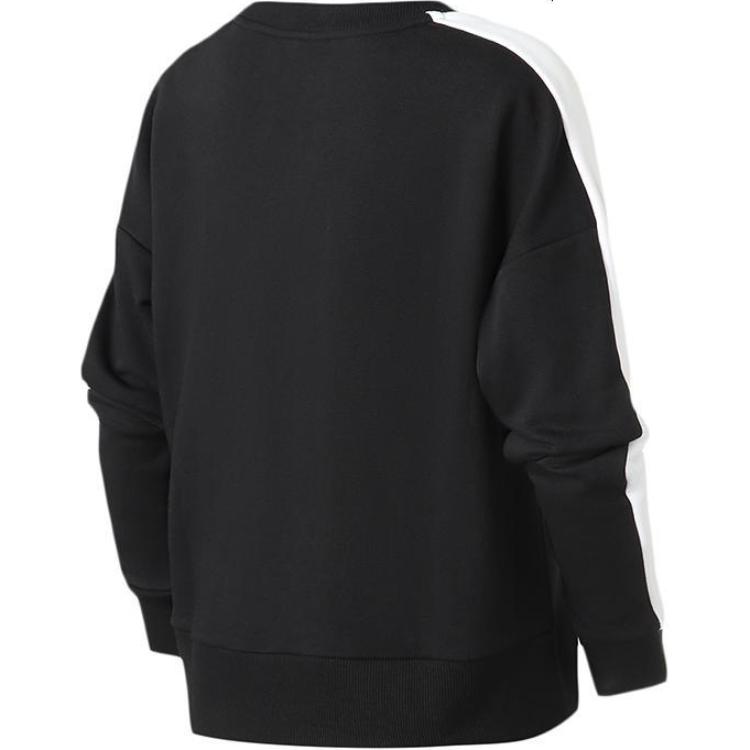 Puma Classics T7 Crew Regular Fit Logo Print Sweatshirt Women tops Black 599226-01