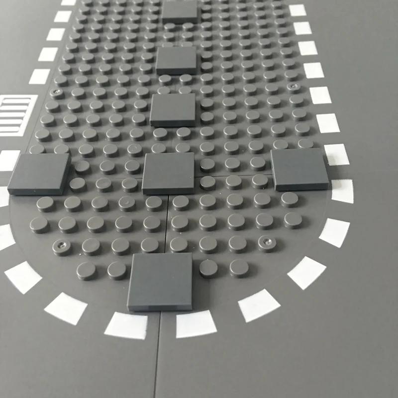 DO-IT-YOURSELF Enlighten Constructing Block Bricks 100Pcs Flat Tile 2x2 Ideal For Children Compatible All S 2*2 Assembles Particles 3068