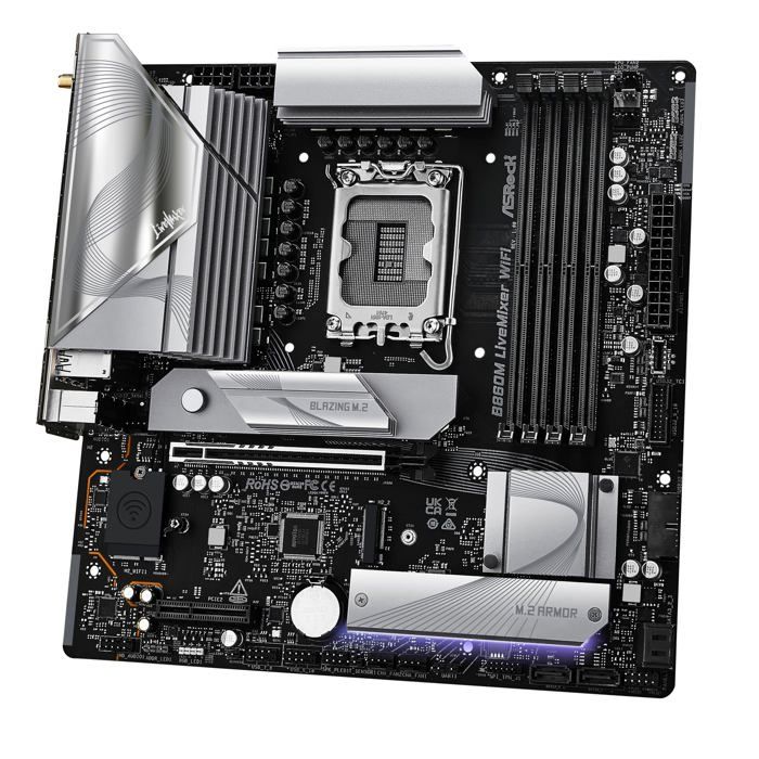 Carte Mère - ASROCK - B860M LiveMixer - Micro ATX - WiFi - Socket LGA 1851