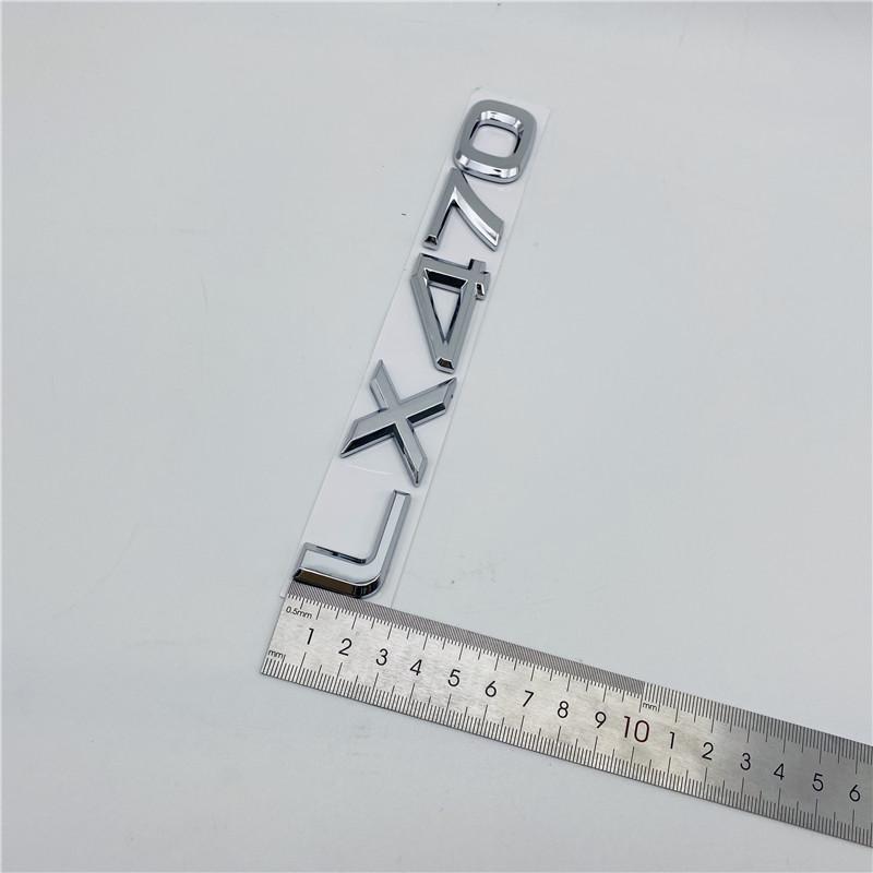 3D-Autoaufkleber, passend für Lexus LX470 LX570 RX300 RX350 GX470 GX 470, Emblem, Logo, Heckdeckel, Symbol, Worte