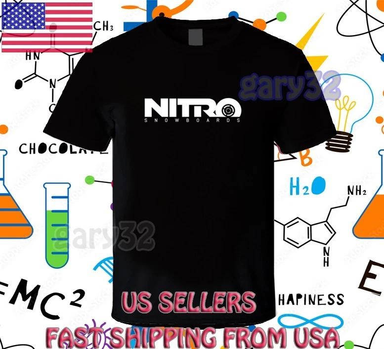 NEW SHIRT NITRO SNOWBOARDS RACING LOGO T shirt FUNNY USA SIZE S-5XL S
