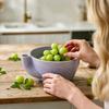 Lavador de Bayas Autogiratorio Yousheng, Bol de Limpieza Vortex para Fresas Arándanos, Escurridor de Lavado de Frutas con Diseño de Remolino, Colador de Cocina