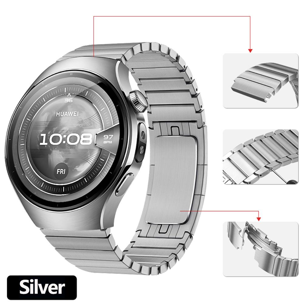 

Ремешок из нержавеющей стали 22 мм для Huawei Watch GT5 Pro/GT5/5 4 3 46 мм Металлический браслет Correa для Amazfit GTR 47 мм/GTR 4/Bip 6 22mm width strap
