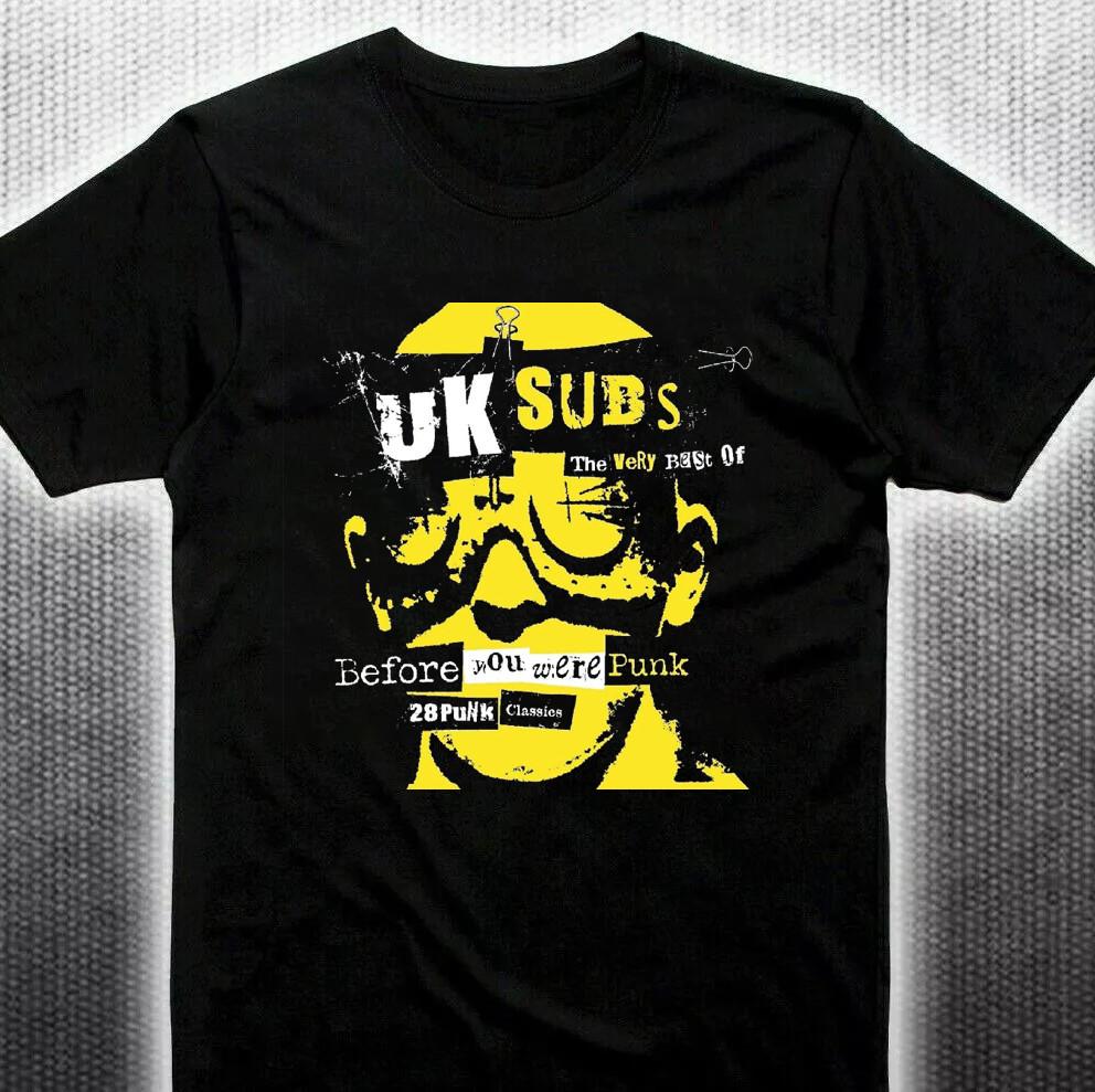 UK Subs - Before You Were Punk Black Cotton S-5XL T-shirt CL199 M