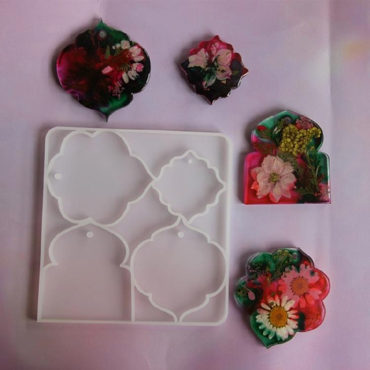 Heat Resistant Silicone Jewelry Molds For Custom Charm Resin Art And DIY Decoration Crafts Pendant Crafting Tool
