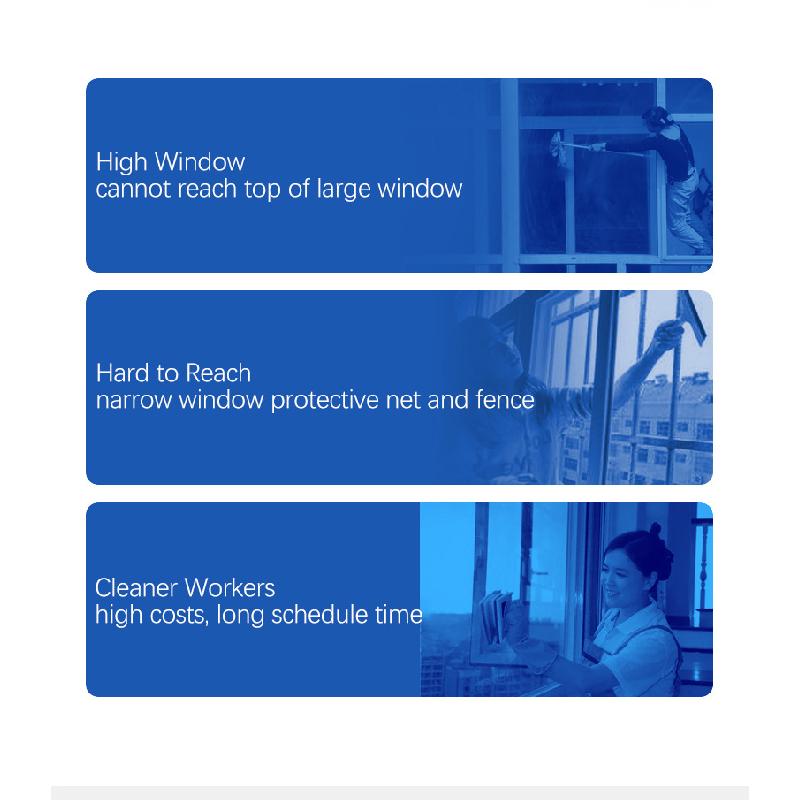 Fully Automatic Intelligent Window Cleaning Robot, Clean Robot, Electric Remote Control Glass Cleaning Robot