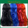 Unisex Weiches Imitierte Seide Bandana Doo Durag Kopfbedeckung Mit Verstellbarer Passform Für Männer Und Frauen