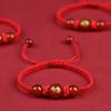 Chinese Snake Red String Bracelet Adjustable Charm Jewelry Luck Braided Rope Bracelet Suitable for Women and Men Present