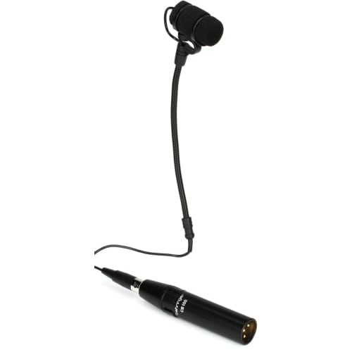 Behringer CB-100 Black Condenser Microphone, Cardioid Pattern, with Phantom Power Adapter