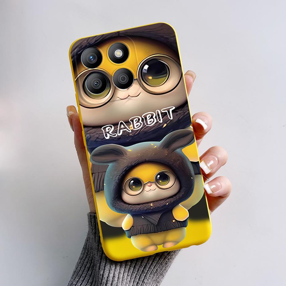 For Huawei Honor X8b 6.7" Case Cute Rabbit Panda Soft Silicone Cover For Honor X8B X 8b LLY-LX1 LLY-LX2 LLY-LX3 Phone Case Funda