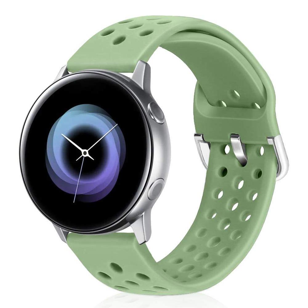 20mm 22mm Silicone Strap For Samsung Galaxy Watch 6/5/4/3/Huawei Watch 4/3/GT2 Sports Bracelet Wristband Amazfit GTR/GTS 4 Band
