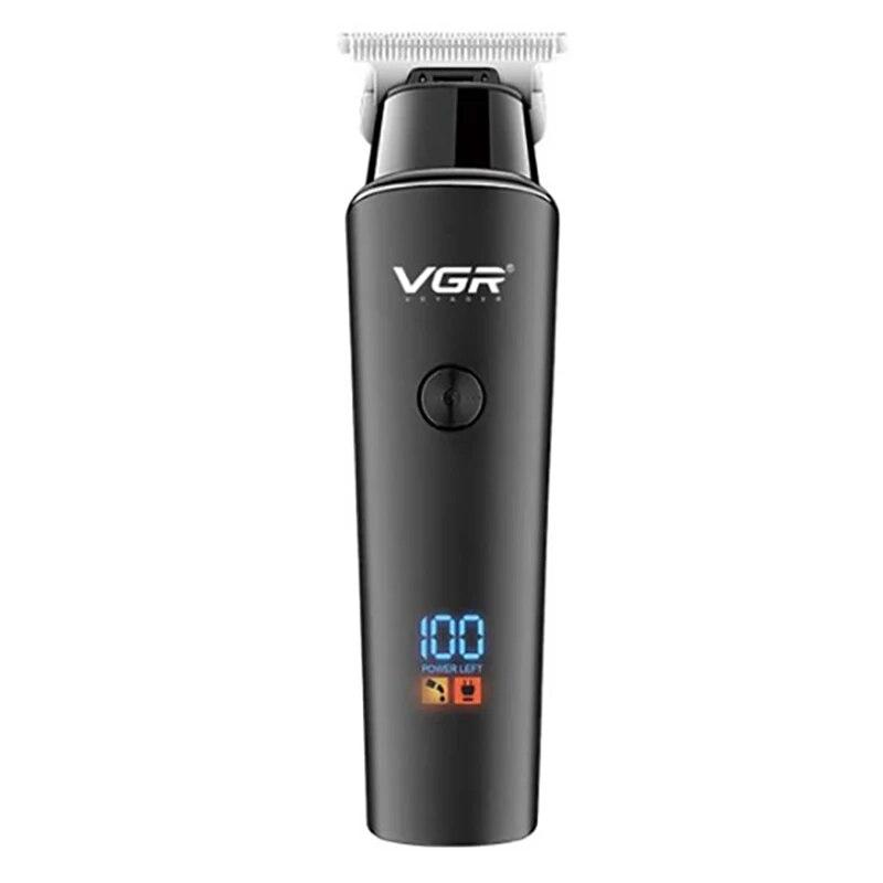 Barber Hair Carving Edging Machine Contour Trimmer LCD Detailing Beard Head Clipper Trimar Haircut Cutter Digital T Cut VGR V937