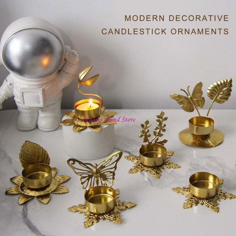 Metal Holder Flower Metal Stand Tabletop Decoration for Wedding Living Space Decoration HX6C