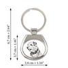 Norfolk Terrier - Keychain with a Dog, Keychain with a Print, Personalized Pendant from the Art-Dog Brand