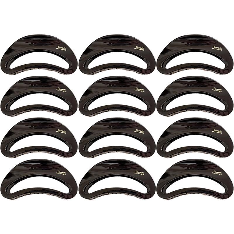 Korean New Semi-Circle Solid Color Large Hair Clip High-Quality Vintage Versatile Shark Clip Hair Accessory