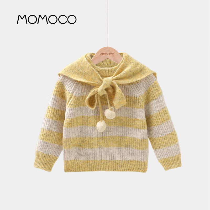 

MOMOCO Girls Winter Striped Sweater 105
