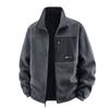 Beidseitig tragbare lässige Herrenjacke M-5XL Arbeitskleidung Trendige leichte Winterjacke Lockere Passform Stormtrooper Dickes Fleece Warm Wendemantel