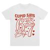 Comfort Cotton Cupid Day 67 Love Graphic T-Shirt Funny 67 Valentines Day Tee Funny Number Meme Top Valentines Day Clothes Unisex