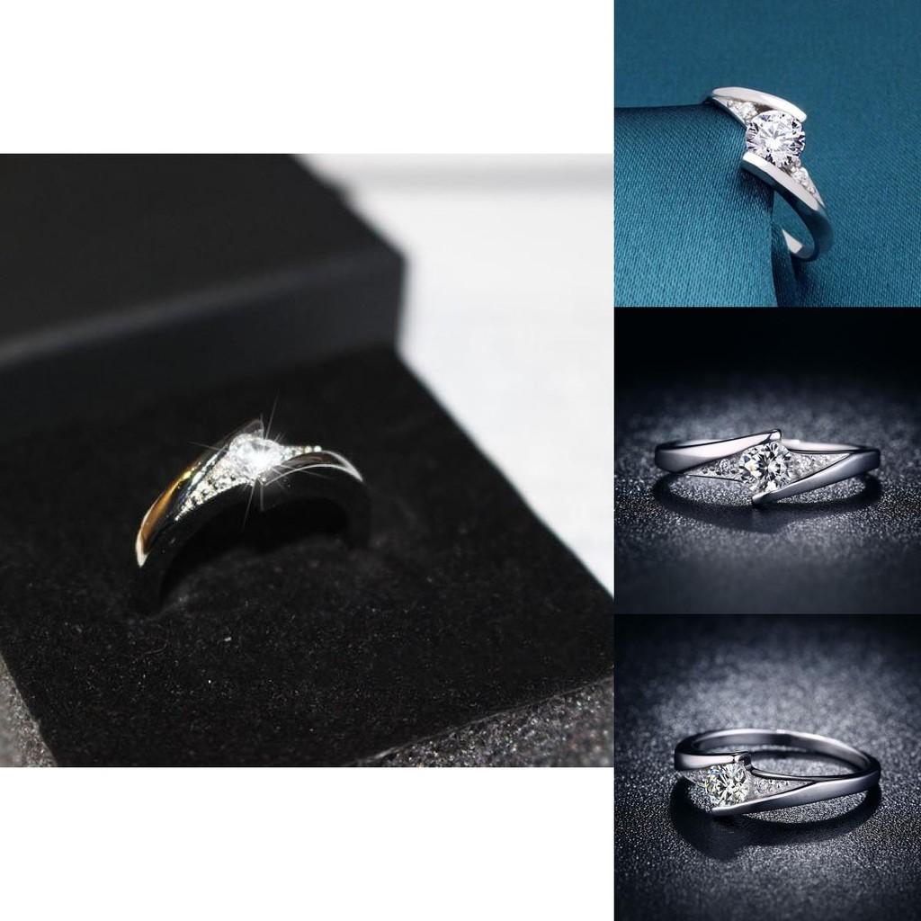 Copper Crystal Wedding Ring For Women With Fashion Jewelry For Daily Wear