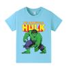 Niesamowity Hulk Bawełniany T-shirt dla Dorosłych Dzieci Rodzinny Dopasowany Casualowy T-shirt Superbohater Streetwear Góry dla Chłopców Dziewcząt Fanów