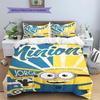 Jorge The Minion's Adorable Greeting: A Comfortable and Cozy Bedding Set—the Perfect Choice To Decorate Your Bedroom.