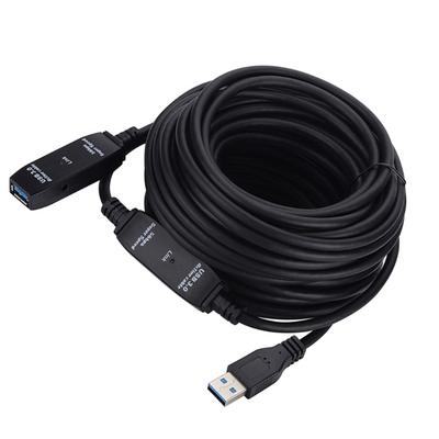 Highly Speed USB3.0 Repeaters Cable Metal Cores USB3.0 Male To Female Extension Cord For Printer Scanner Computer
