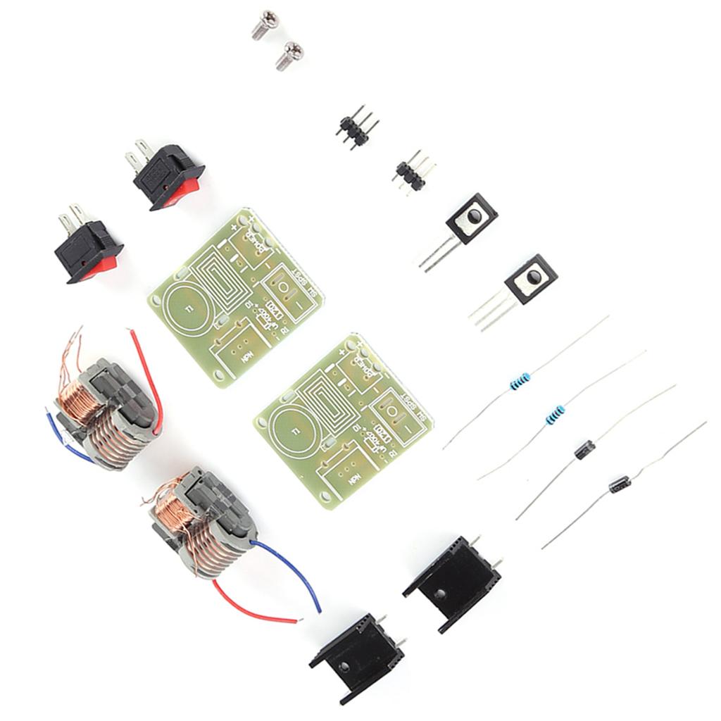2 Sets 15KV High Voltage Generator Inverter Arc Igniter Coil Module Disassembled Parts