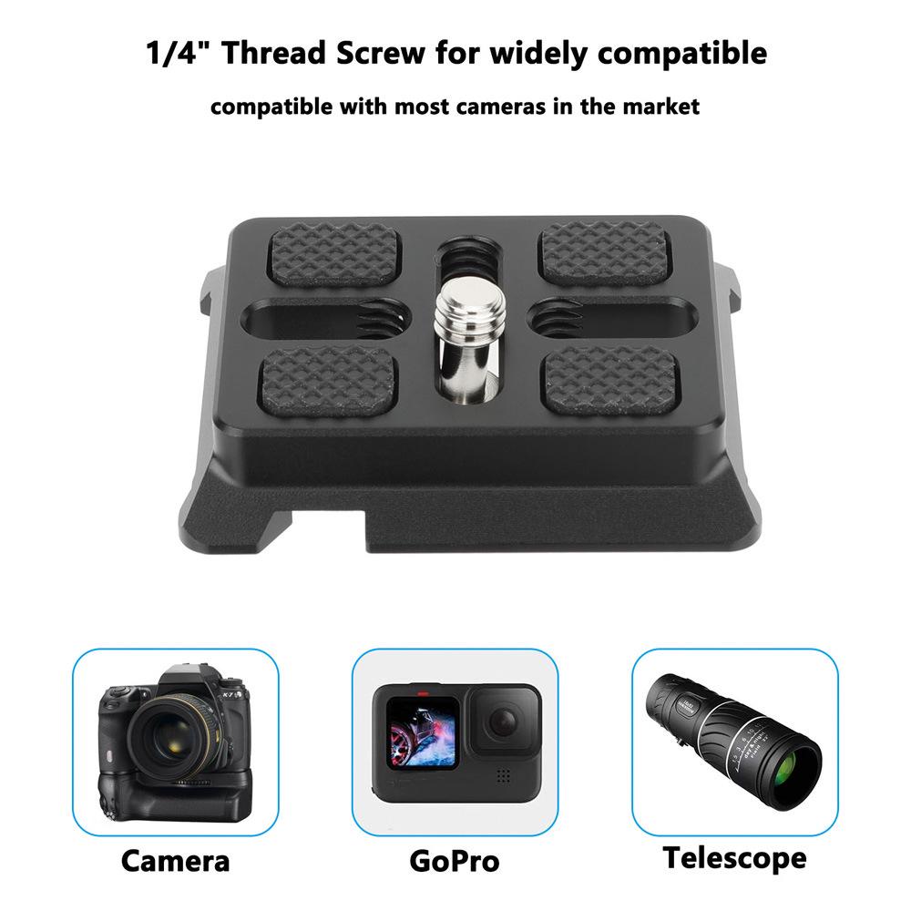 HDRIG Dual-Compatible Quick Release Plate for DSLR Cameras