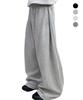 Peideomeonteu Side-Tuck Sweat Wide Pants (C Type)