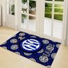 Custom Name Wolves Crest Badge Carpet Rug Customizable Soft Washable Anti-Slip Home Living Room Sofa Mats Personalized Rug. 0909201