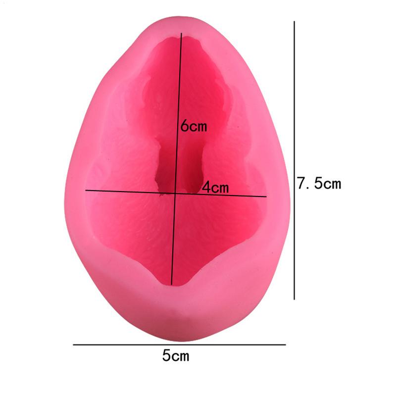 Easter Bunny Fondant Silicone Mould Car Aromatherapy Gypsum Spreading Stone Mold Cake Decorating Baking Tool