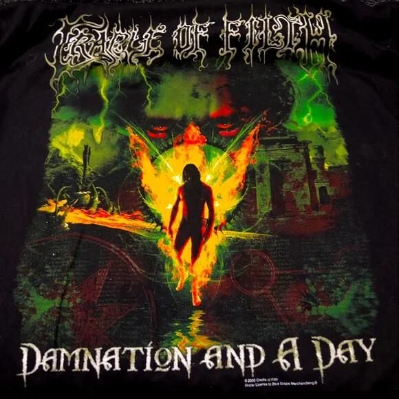 Cradle Of Filth Damnation And A Day Black  Unisex S-5XL VN3793 Unisex T-Shirt S