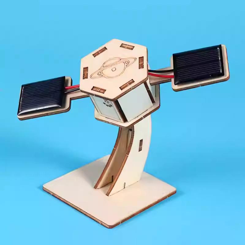 DIY Mini Solar-Powered Satellite Model – Handmade Space Technology Experiment