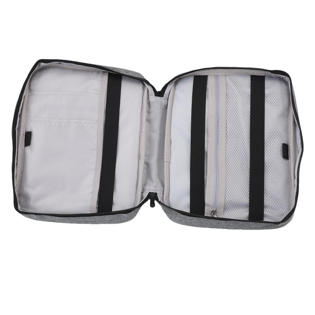 Schriftetui Wasserdichtes Oxford-Gewebe Schriftenschutzhalter mit Buchständer Mehrere Taschen für Stifte Notizbücher