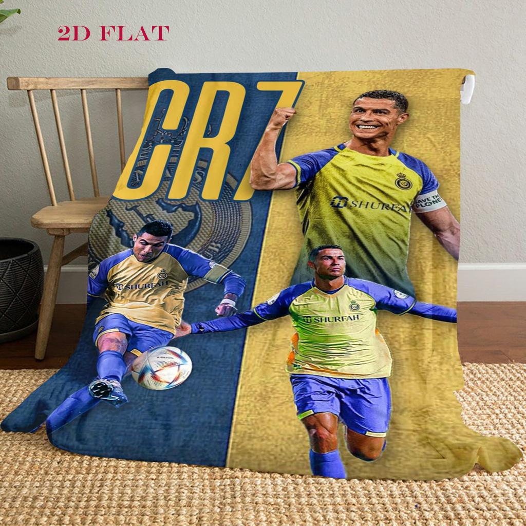 Cristiano Ronaldo: Goal Machine blanket Home Decor Soft and comfortable Office rest blanket Air conditioning blanket Nap Blanket