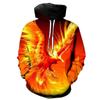 Fashion Fire Phoenix Bird Hoodies Flaming Phenix 3D Print Man Women new Hoodie Streetwear Pullovers Hooded Sweatshirts Clothing